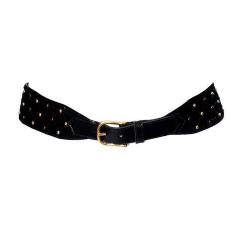 vintage yves saint laurent belt|yves saint laurent belts women.